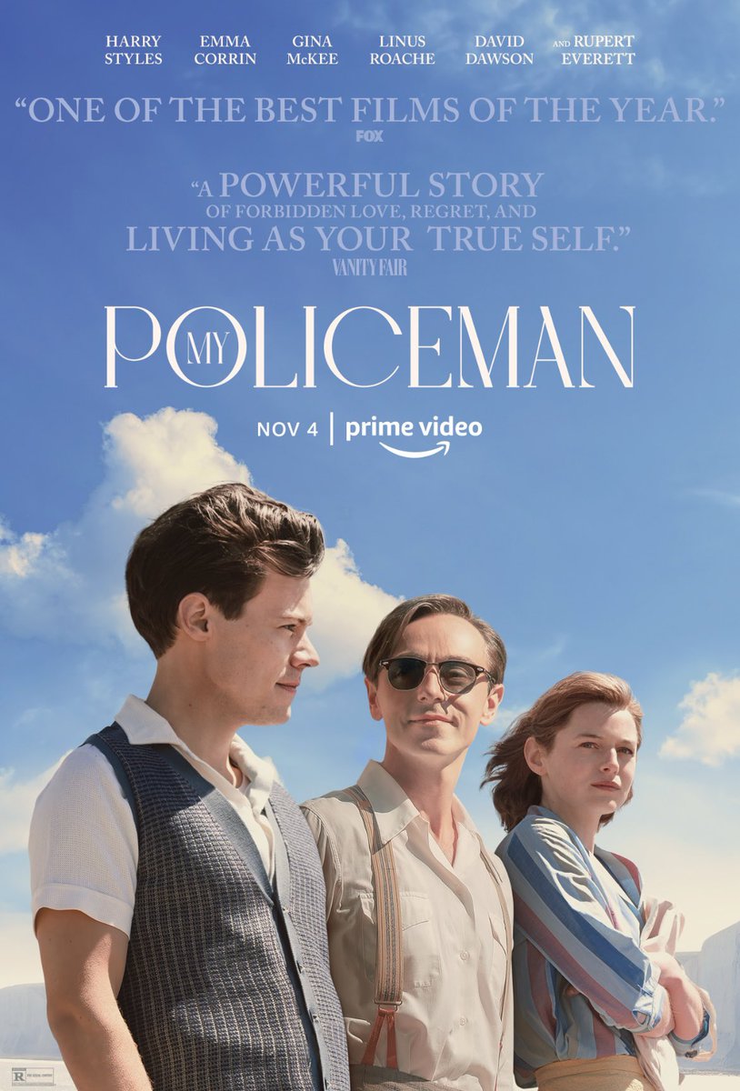 HarkerJones's tweet photo. Movie #64 of 2023. #movies #2023 #moviefan #hollywood #yearofmovies #cinephile #MyPoliceman #Atonement #UntilSeptember https://t.co/jkNVeugGZ8