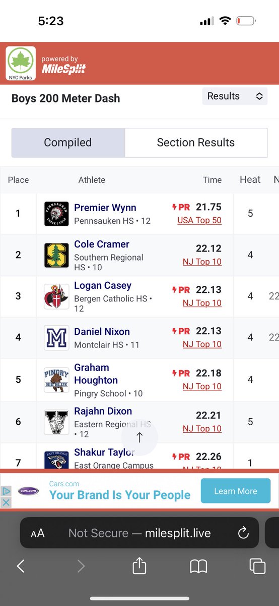 logancasey23's tweet photo. Finished NJ indoor track coming 3rd in the 200 meter dash and 5th in the 55 meter dash now onto nationals!🏅 https://t.co/OF7g9JlbYp