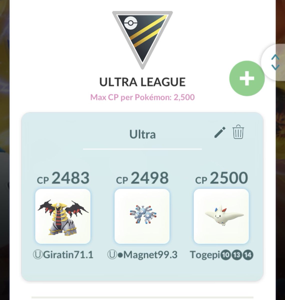 grifkah45's tweet image. 18-1 tear right now with Shadow magneton 🥳🔥 #PokemonGo #GaysWhoPvP #ZapZap