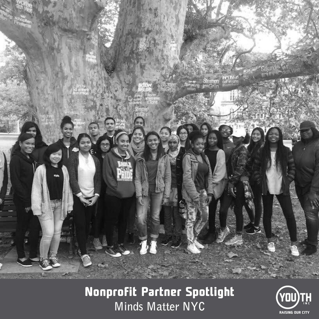 Our Nonprofit Partner, <a href="/mindsmatterNYC/">Minds Matter of NYC</a> has transformed the lives of thousands of young people through mentorship since 1991, helping students with the resources, information and guidance to graduate from four-year colleges. 

Learn more: bit.ly/3YjkVzh

#RaisingOurCity