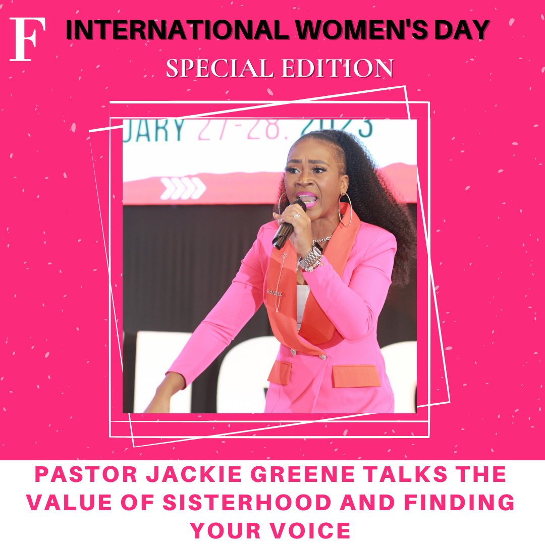 Dr Jackie Greene is a faith speaker who walks purposefully in her role to help liberate the minds and spirits of women across the world through obedience to Christ. 

Read more: flairja.com/pastor-jackie-…

#livewithflair #iwd2023 #embraceEquity