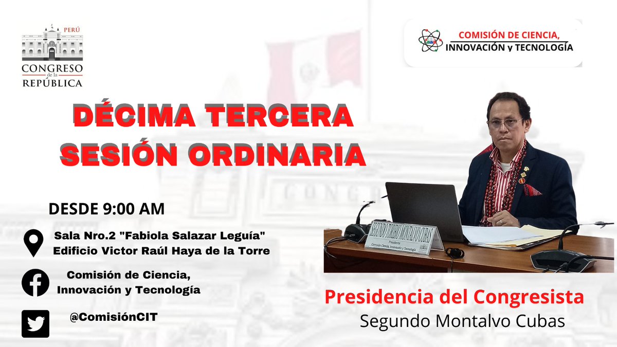 Comisión de Ciencia, Innovación y Tecnología tweet media