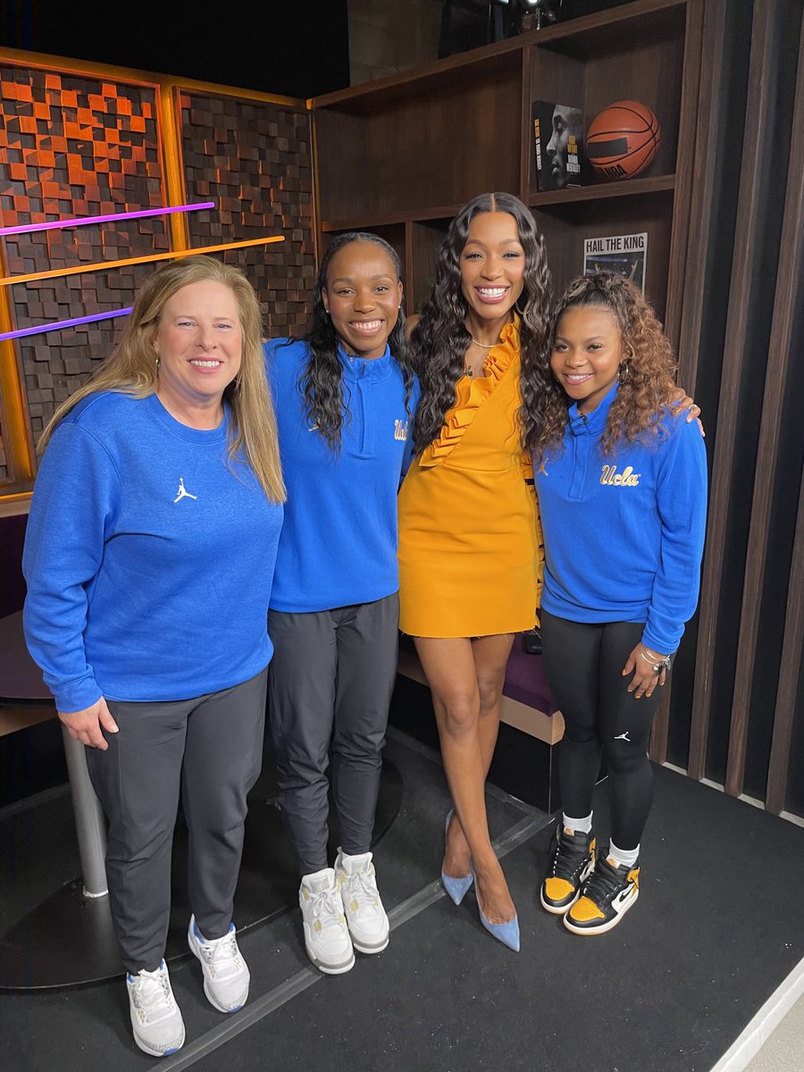 Thank you @CariChampion for having us on your show. It was a grt opportunity for exposure for @CharismaOsborne & @LondynnThaCutie , but she also encouraged us & blew life into us. She said, “The greats have amnesia”. She affirmed us & pushed us forward. #OnceABruinAlwaysABruin