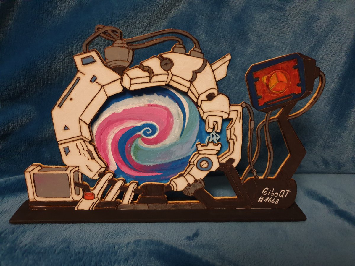GiboQt's tweet photo. The portal is finally assembled. We just need to find a volunteer for the test run @DimensionalsRPG.
@SashaMackinnon @DimensionalsArt 
#DIMENSIONALSARMY https://t.co/hl23EmC1qk