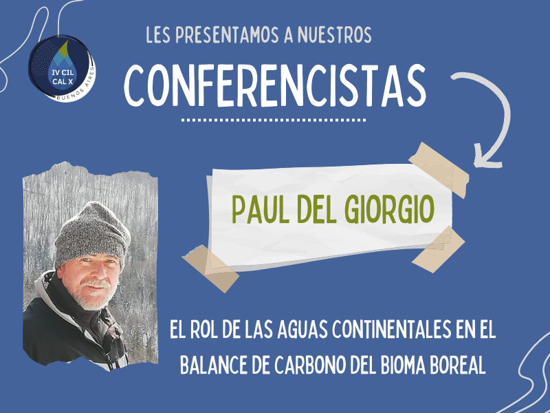 cilcal23's tweet photo. 📣 Ya falta menos! Nos faltan pocos conferencistas por conocer. 

𝐏𝐚𝐮𝐥 𝐝𝐞𝐥 𝐆𝐢𝐨𝐫𝐠𝐢𝐨 nos va a charlar acerca del rol de las aguas continentales en el balance de carbono del bioma boreal. https://t.co/VbApqsx9yU