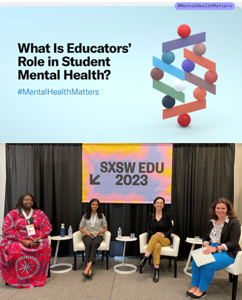Mental health issues are skyrocketing among college students, and Anjali Bathra R. and Elizabeth Ndungu get real with @LucySwedberg and BU’s Sarah Lipson about how mental health has impacted their college experience. #mentalhealthawareness #studentvoice #SXSW