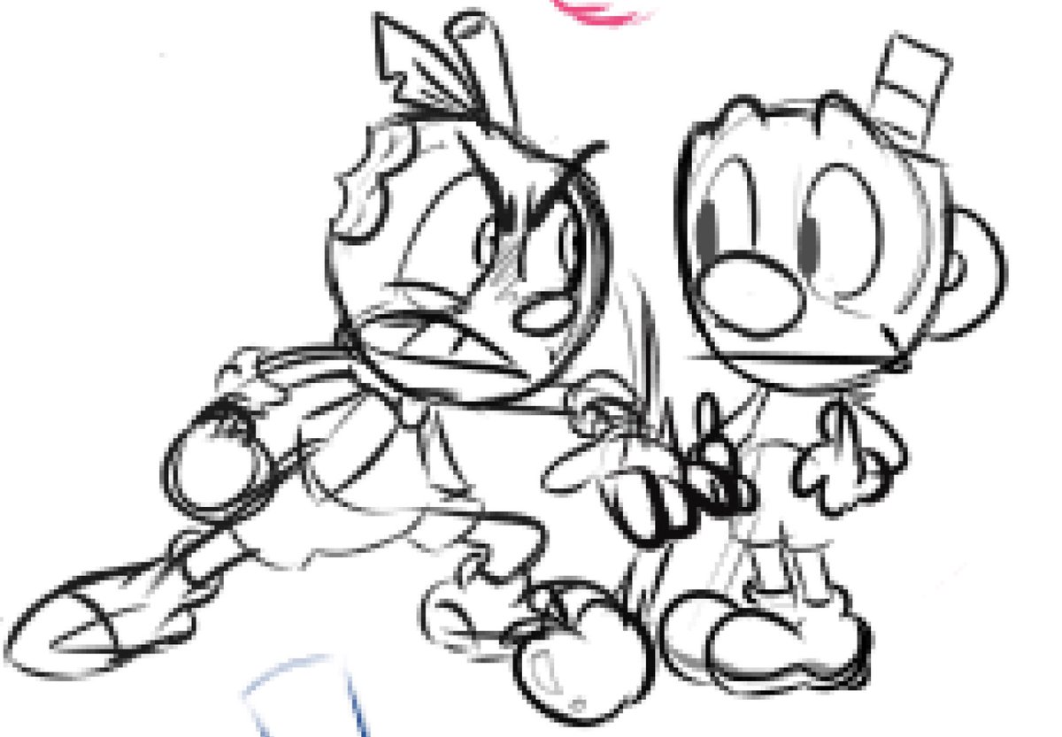 jui_cyducks's tweet photo. (Oldish sketches) donโt think Iโll ever stop posting sketches of Mac any time soon, sorry not sorry /lh ๐ #RENEWTHECUPHEADSHOW #cupheadmac #applecider https://t.co/Qeb81U8ykW