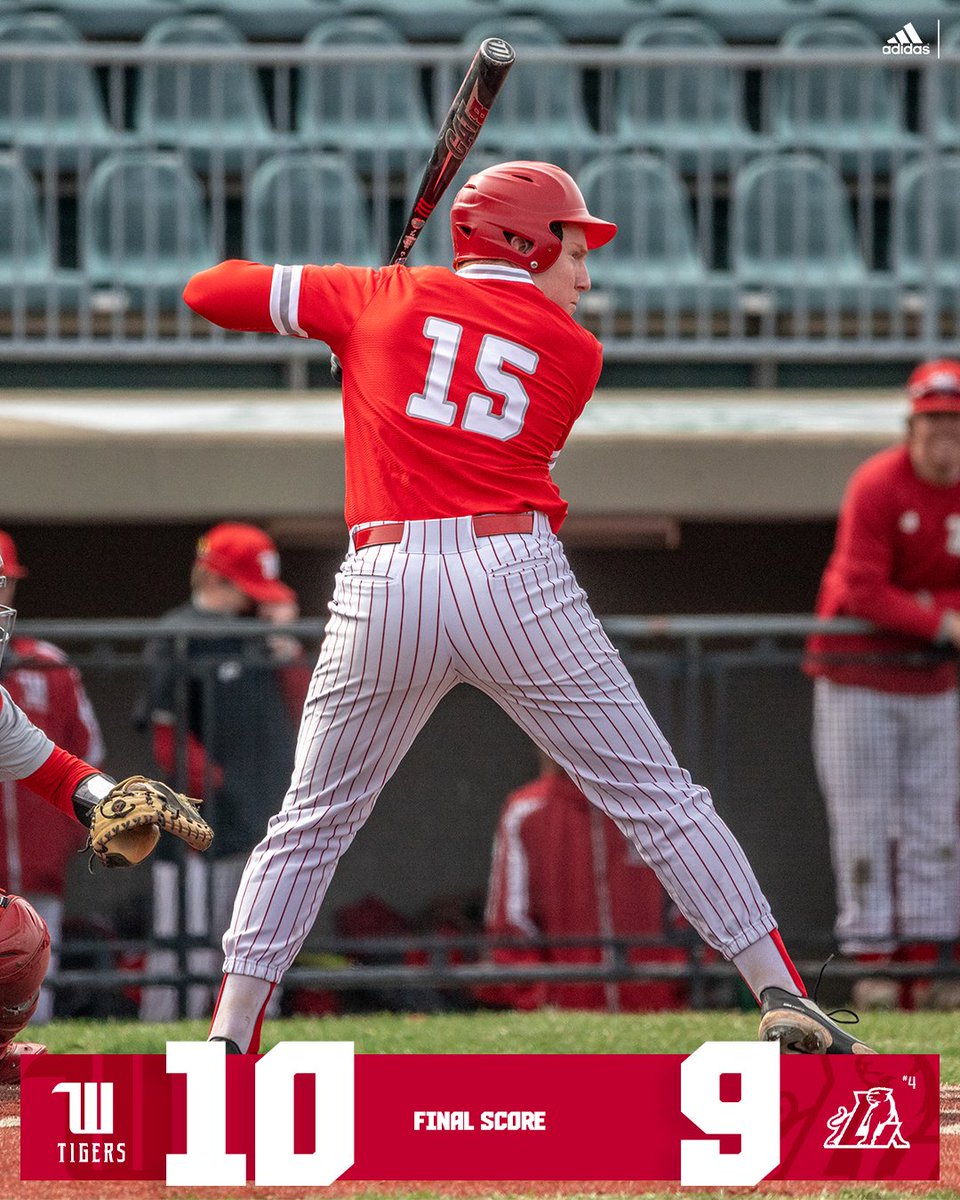 Baseball takes down the No. 4 ranked LaGrange with a score of 10-9! #TigerUp