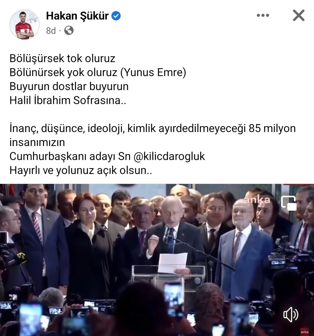 PKK’lısı FETÖ’cüsü kutlama için sıraya girmiş CHP’li Kılıçdaroğlu’nu; PKK/HDP’ye de bekliyorlarmış!!!
iyi uykular sözde Atatürkçüler 😂