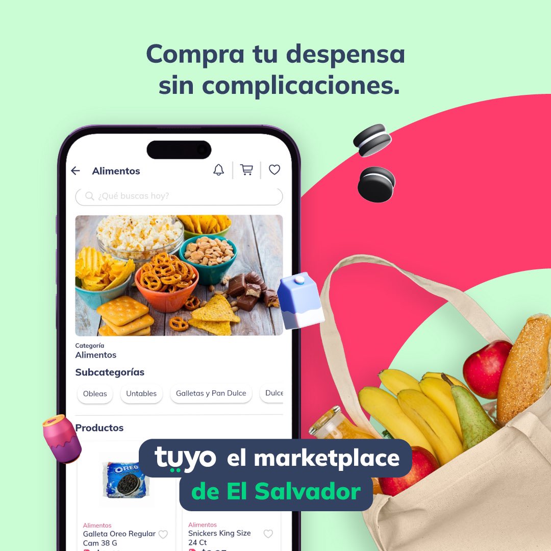 Los lunes no son para complicarse 😉compra tu despensa de forma fácil, sin tráfico y sin colas 🙌🏻
👉🏻 bit.ly/3PZXRmp