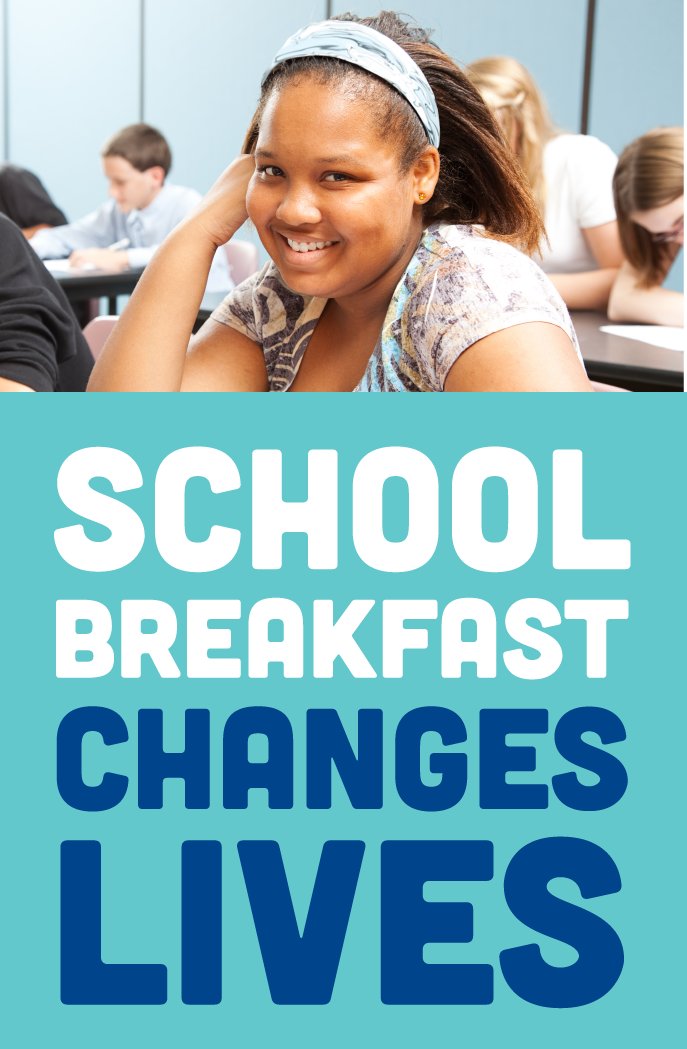 Students who eat breakfast are better at math & reading & have better concentration. B-fast in class means less chronic absenteeism, which can mean higher chance of graduating & better jobs after graduation. #NSBW23 #SchoolBreakfast @NoKidHungryCA @CaliforniaSNA @SchoolLunch