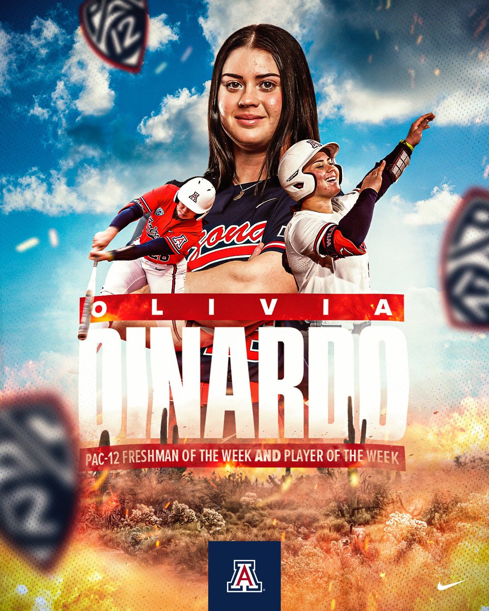 Putting everyone on notice 🔥 

Your <a href="/pac12/">Pac-12 Conference</a> batting average leader is the conference Player &amp; Freshman of the Week! 

Congrats, <a href="/OliviaDiNardo3/">odawgg</a>!