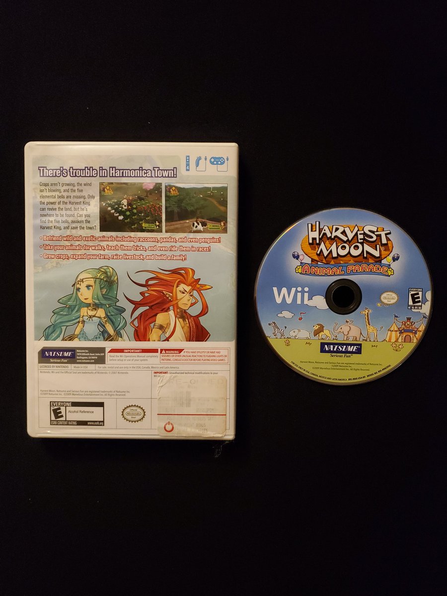 MouraBros's tweet photo. Day 6
Harvest Moon
I was so looking forward to motion controls in a Story of Seasons game, but ended up liking Animal Parade so much more!
#motioncontrolmarch #Nintendo #nintendowii #wii #harvestmoon #storyofseasons #treeoftranquility #animalparade https://t.co/LSSe5ltzQ8