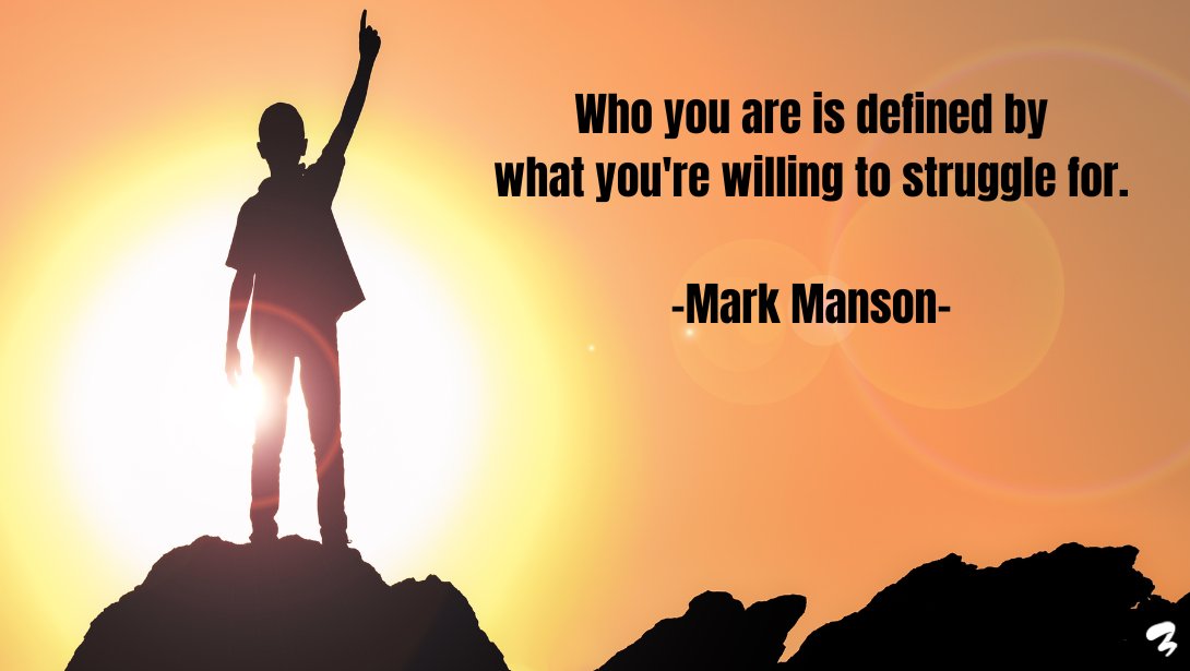 Inspire3's tweet image. Who you are is defined by the values you're willing to struggle for and in life, we all struggle for something. In fact, if you choose to avoid struggling for anything - that is, itself, a form of struggle. This will also define who you are. #thestruggle #motivation #dreambig