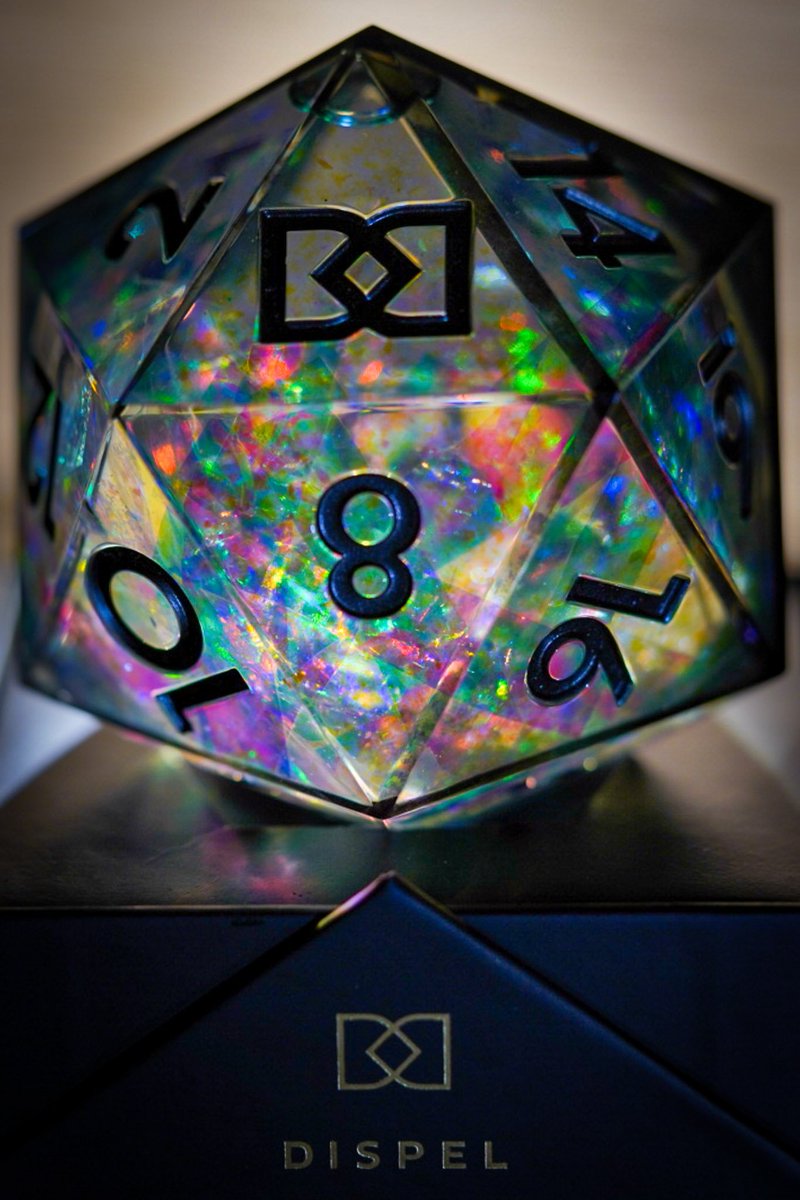 rrobinson1216's tweet photo. Had to pull out the camera to shoot the new Metagalactic d20 chonk with a liquid core by @dispeldice! To say it's much bigger than a normal d20 is an understatement π
#dnd #dispeldice #dice #dungeonsanddragons #ttrpg #ttrpgdice #timetoroll #liquidcore https://t.co/9eqWGtppea