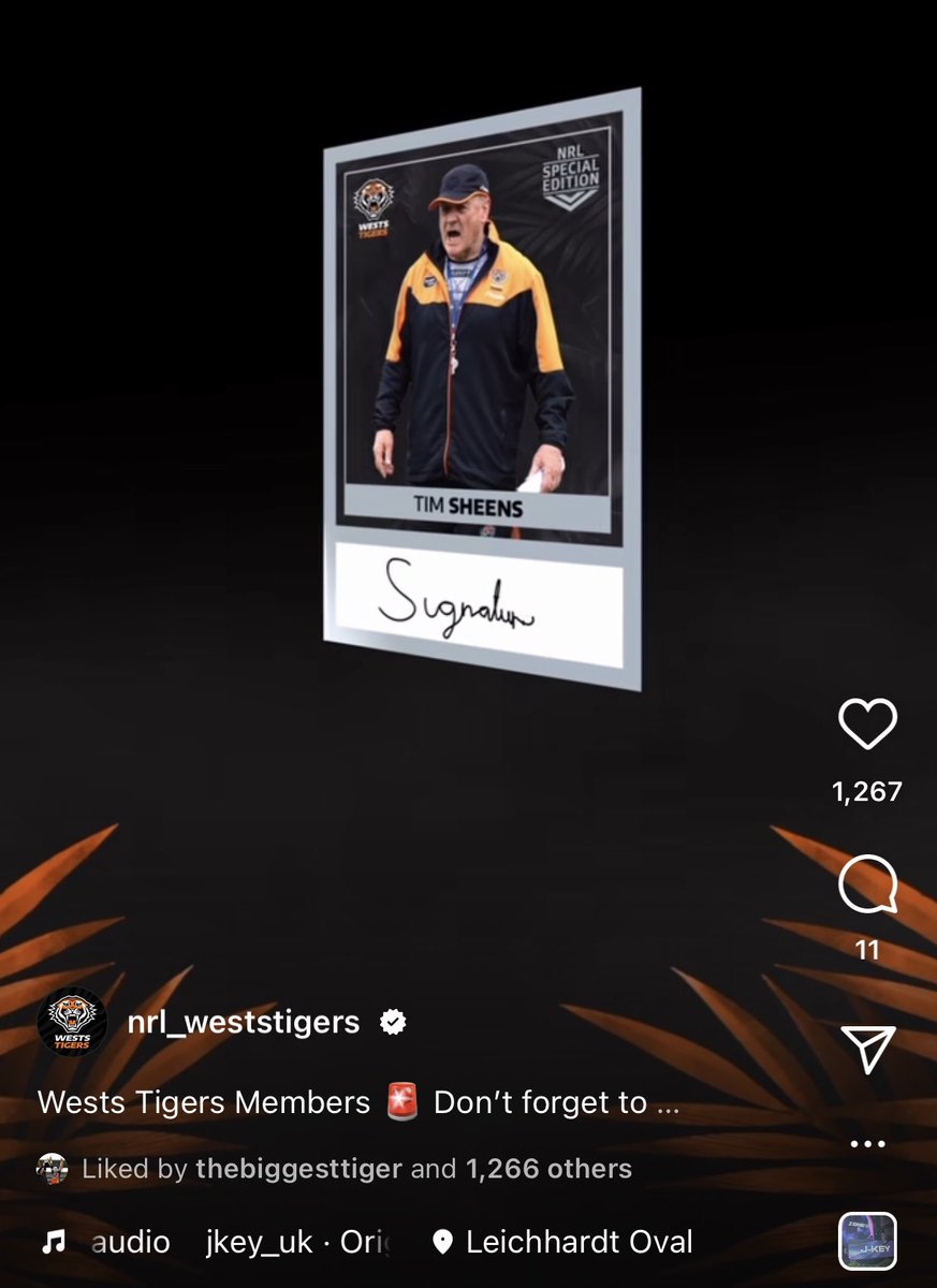 _Jayzus__'s tweet photo. The @WestsTigers really asked Sheenius to put “a signature” on some collector cards and this is what they got #tigersindecline https://t.co/WeEcJV2kXD