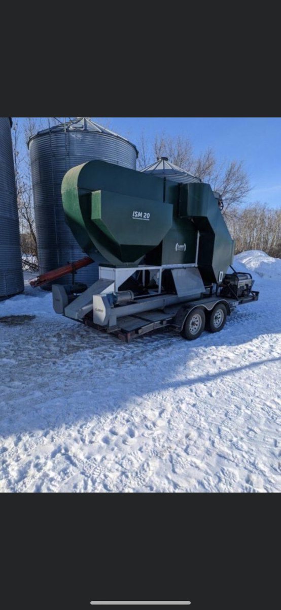 USED 2019 ISM 20 MOBILE GRAIN CLEANER!!
Priced at 35,900. 
Price good until March 13/2023
#ISM #graincleaner #mbag #skag.       For details check out website flaman.com. 204-851-4641