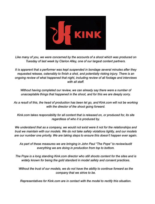 A message from KINK. https://t.co/dacRO0sMxd