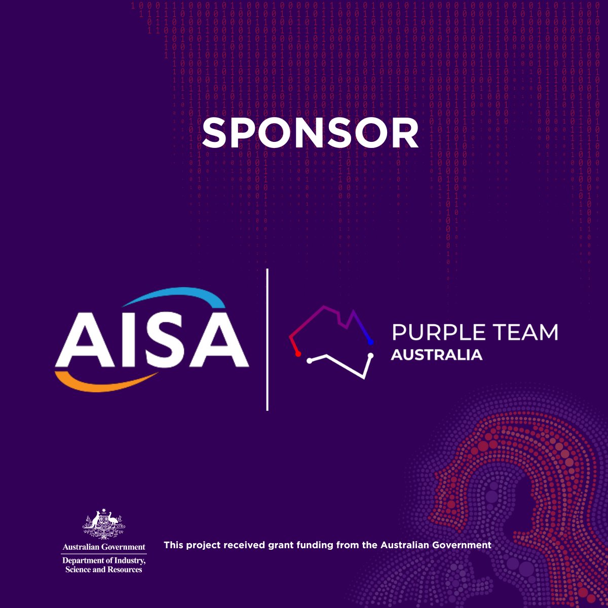 Purple Team Australia (@purpleteamaus) on Twitter photo Announcing 2nd sponsor - <a href="/AISA_National/">AISA National</a>
AISA is renowned for building the capacity of cyber security professionals in Oz. Each student will receive the benefits of 12mth membership. We are so thankful to AISA
#PurpleTeamAus #purpleteam #cti #cybersecurity Announcing 2nd sponsor - <a href="/AISA_National/">AISA National</a>
AISA is renowned for building the capacity of cyber security professionals in Oz. Each student will receive the benefits of 12mth membership. We are so thankful to AISA
#PurpleTeamAus #purpleteam #cti #cybersecurity