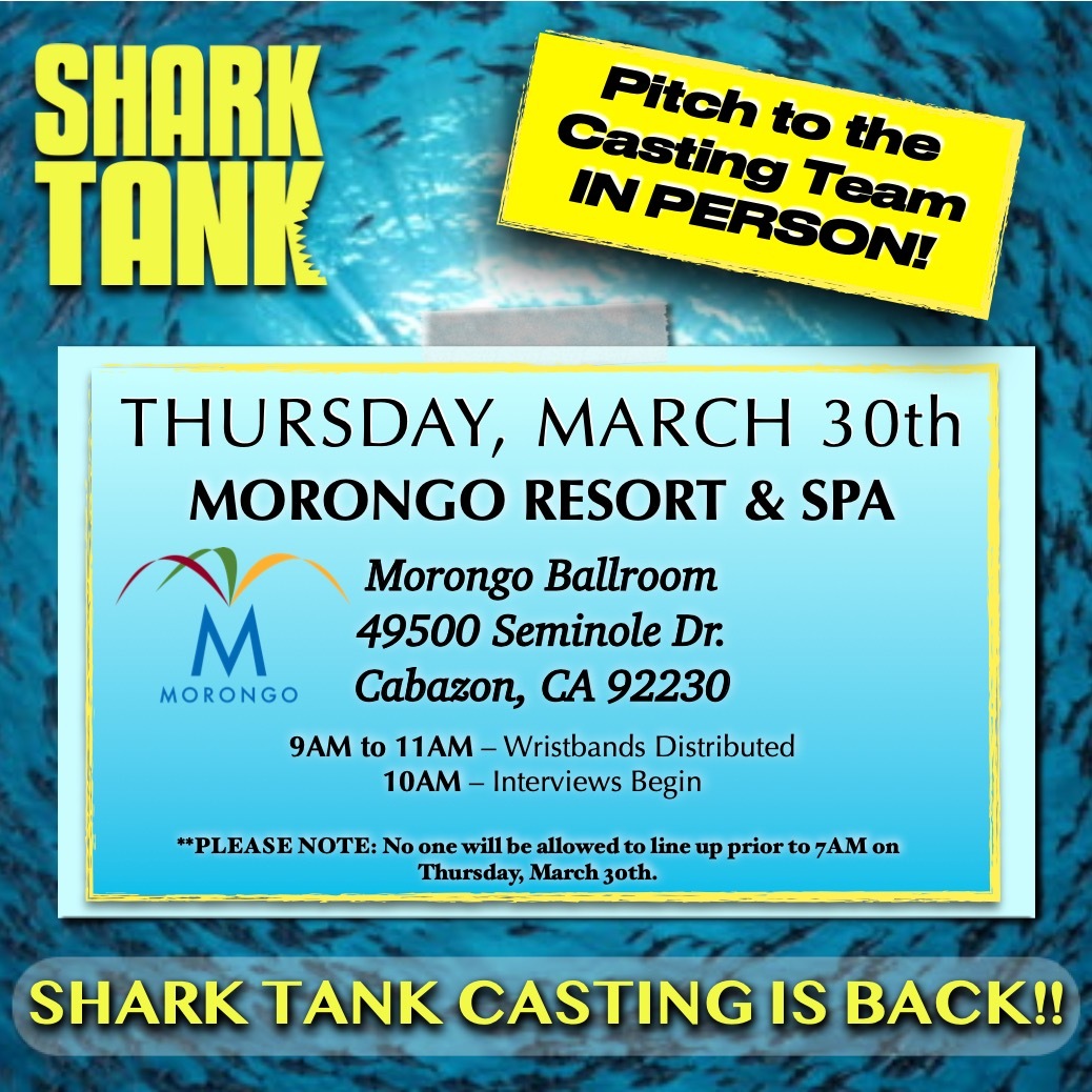 Shark Tank on Twitter "🚨SHARK TANK OPEN CALLS ARE BACK🚨 After 3 years