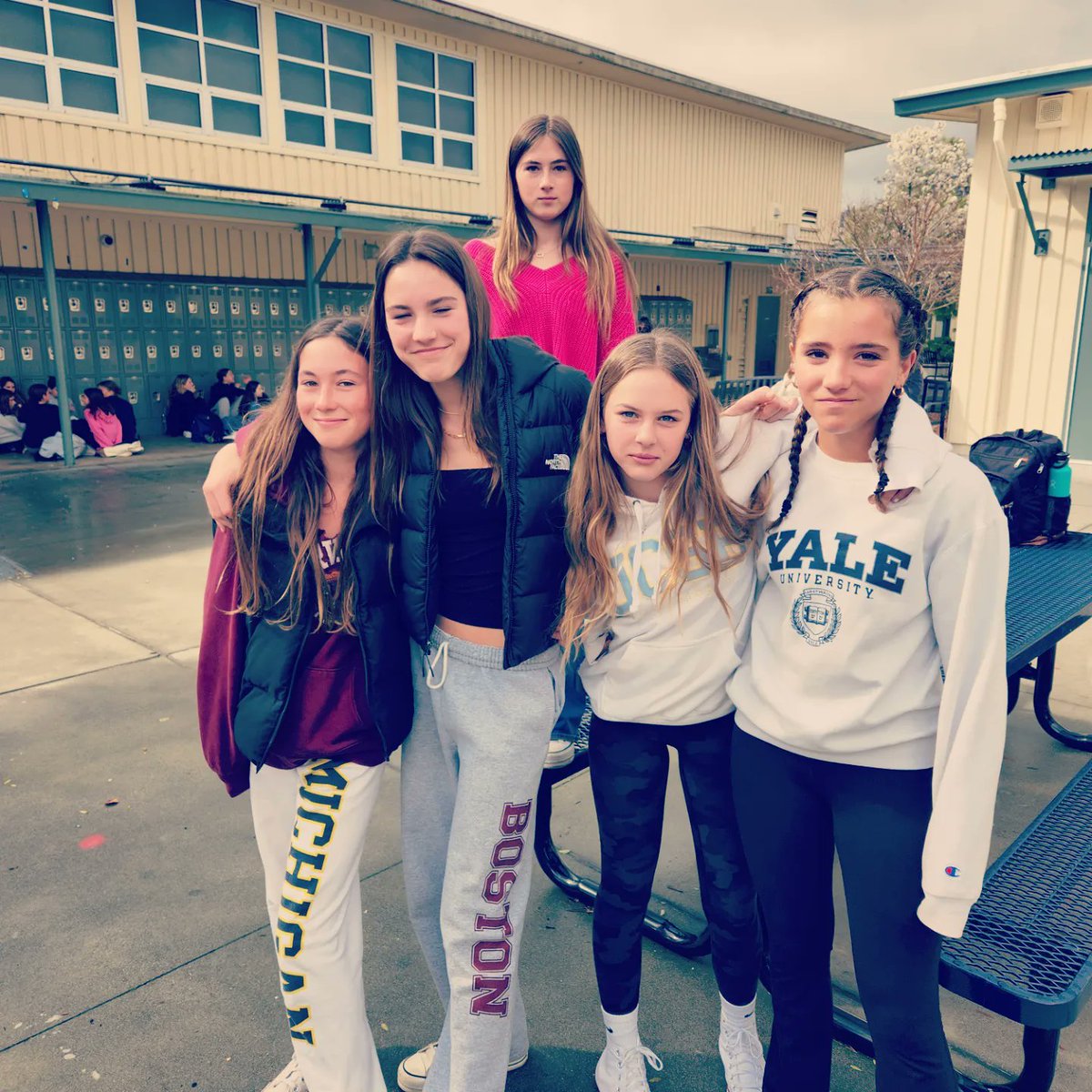 HallMiddle's tweet photo. Today was College Day at Hall. These kids came to represent! #wearelcmsd #hallmiddle https://t.co/ZovFuwDq2T