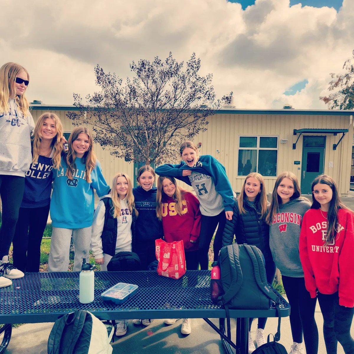 HallMiddle's tweet photo. Today was College Day at Hall. These kids came to represent! #wearelcmsd #hallmiddle https://t.co/ZovFuwDq2T