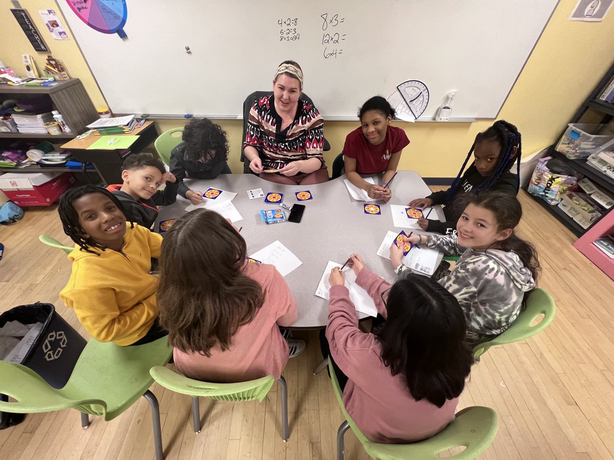 Who stays after school to do math for fun? Mr. Mitakos and Miss Fallon’s Math 24 Club, and their skills are impressive! #mathisfun #charterschool #math24