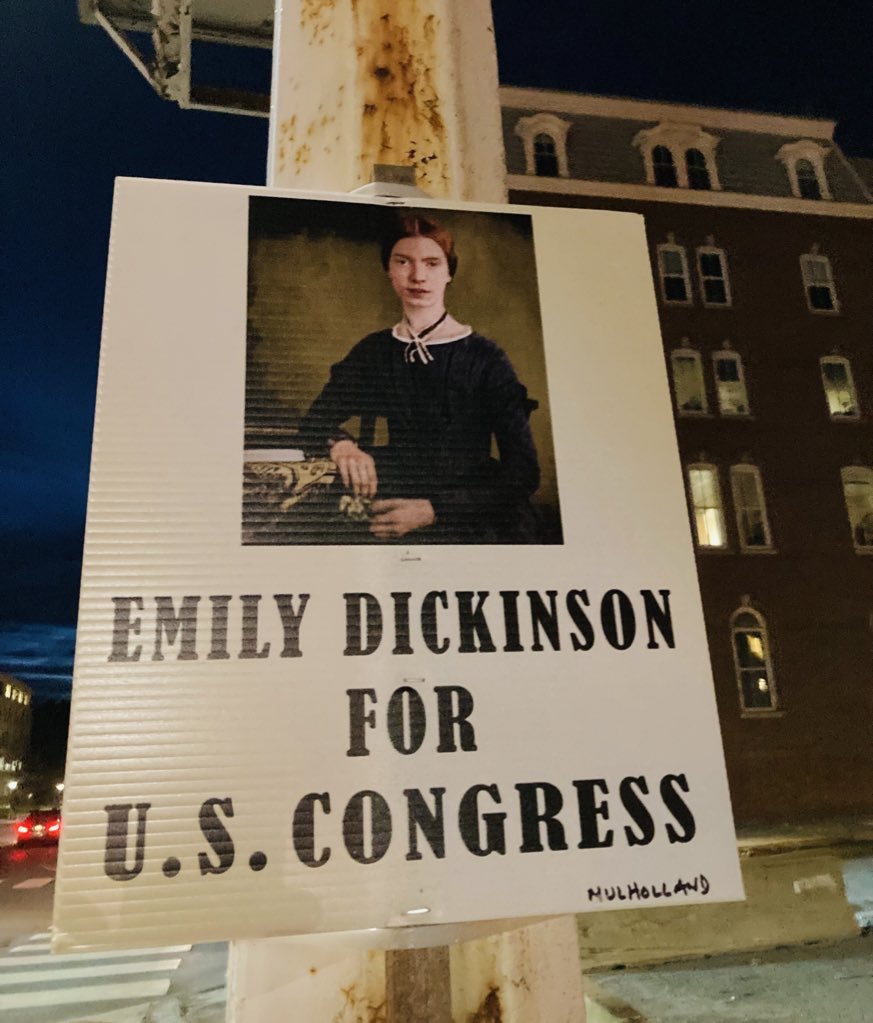 @DickinsonMuseum @biancastone @ToddColbyPoet Still trying to figure out who did this in Montpelier in the last election