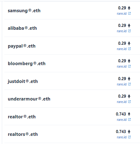OnlyWithCrypto's tweet photo. Get your unique #Ethereum address with our collection of #ENS domain names. Choose from a wide variety of options. 

Available 
@opensea @GetRareID @ensvision @x2y2 @looksrare

#Ethereum #Cryptocurrency #ENS #Blockchain #Domains #DigitalAssets #CryptoNames #DecentralizedFinance https://t.co/XLcniTJouq