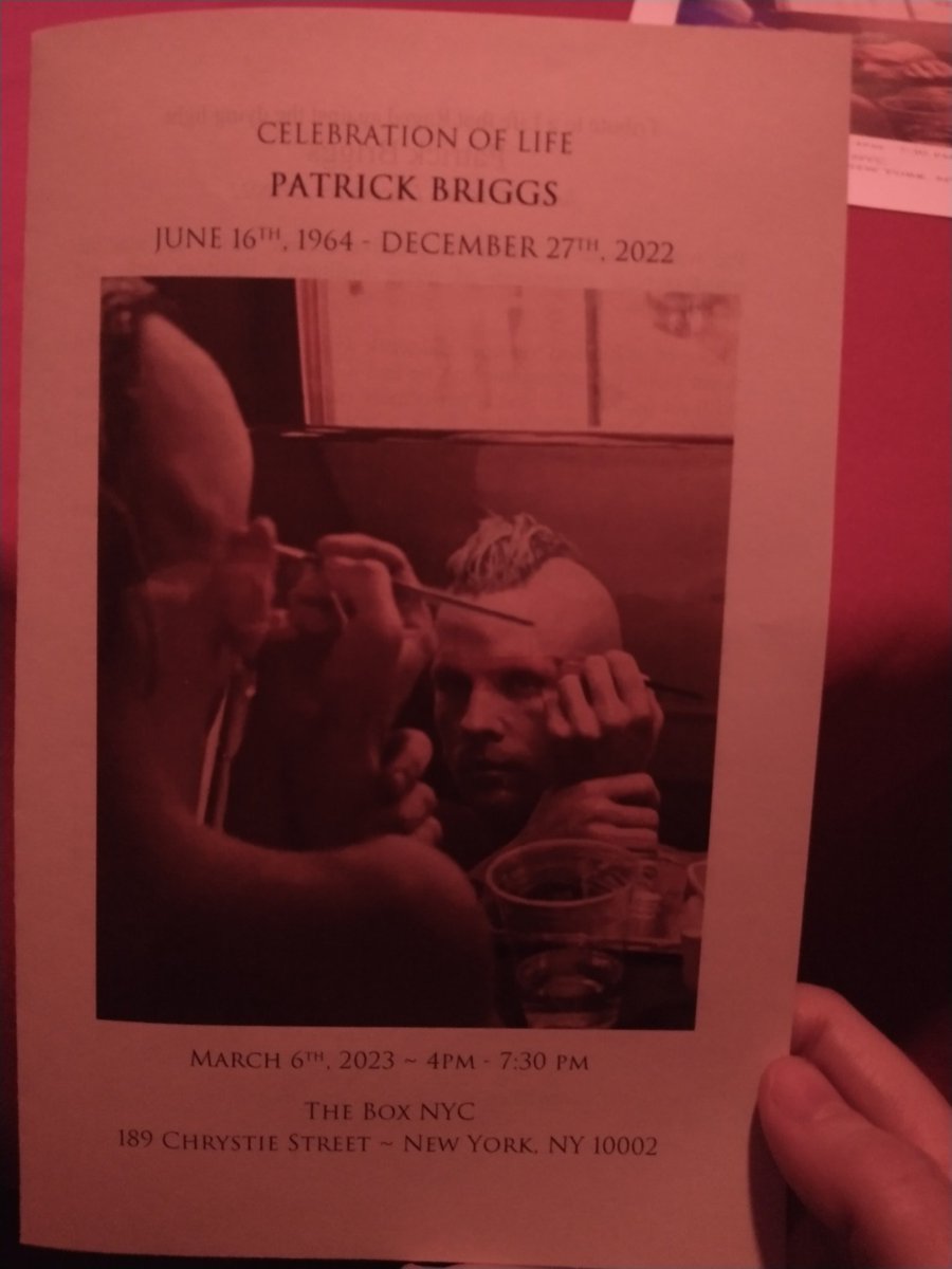 _trapexit's tweet photo. At the Patrick Briggs memorial celebration. Very nice. Thank you to everyone who made it happen.
RIP Pat
#psychotica #patrickbriggs https://t.co/sGmevhZcIJ