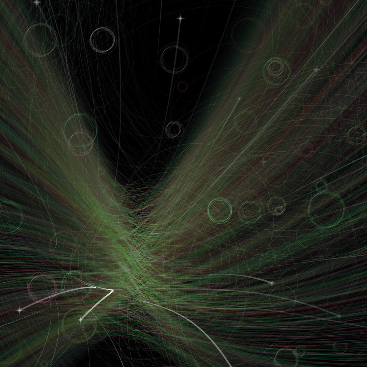 pixel8z's tweet image. Added some further forms and details including putting particles in shells, and an option of particle trails interacting with the same gravitational centre. Nearly ready for release! #fxhash #p5js #onlycode