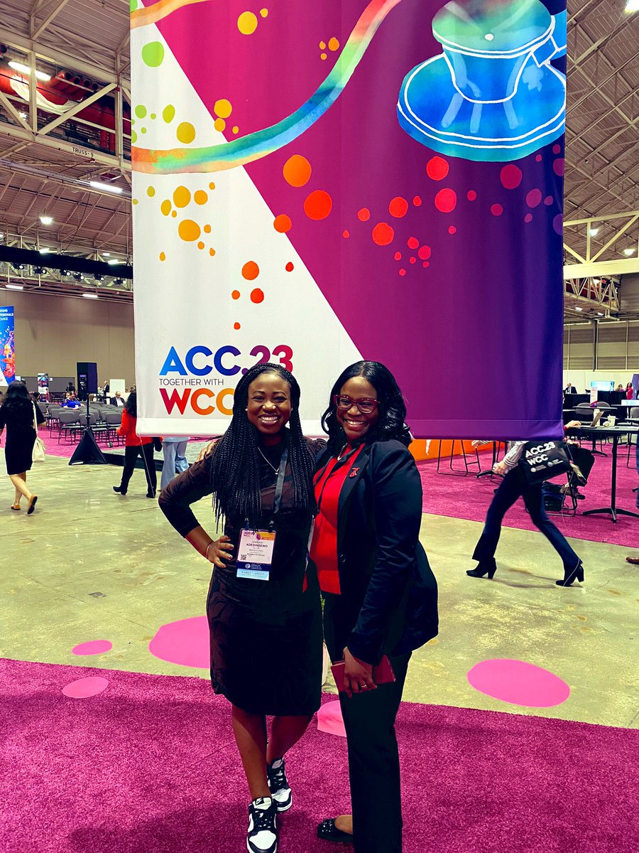 What a wonderful way to conclude #ACC23 #TheFaceOfCardiology To seeing friends & colleagues, re-igniting old and establishing new connections! @ACCinTouch @ABCardio1 #ACCWIC @nugoeke @modeldoc