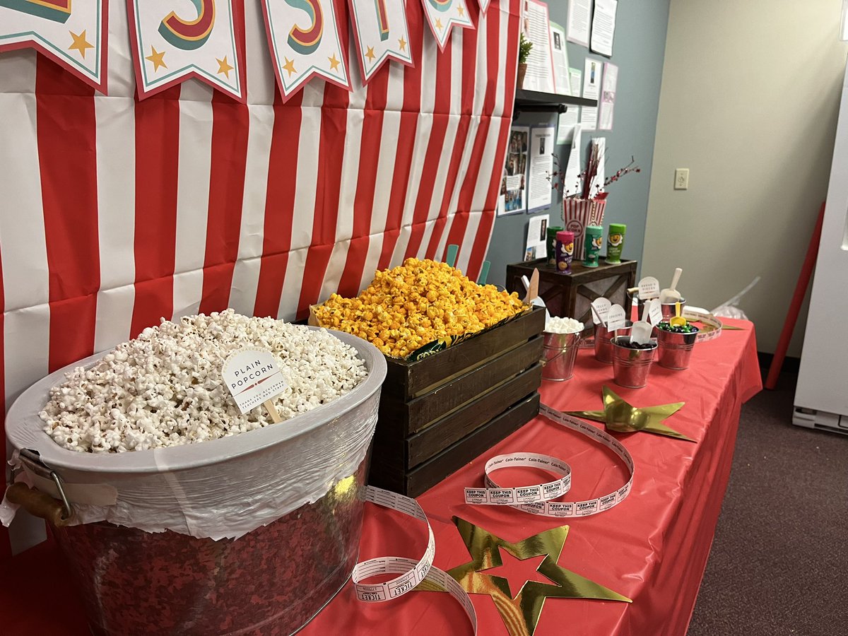 It’s easy to be spoiled at  <a href="/ackerman_mps/">Ackerman Elementary</a> for Teacher Appreciation Week!  It started early with a donut truck, continued today with a surprise popcorn bar . . . Who knows what will happen tomorrow!  Thank you <a href="/AckermanAVT/">Ackerman AVT</a> !! <a href="/MillardPS/">Millard Public Schools</a> <a href="/JSchwartzMPS/">John Schwartz</a> #Proud2bMPS <a href="/vickilynn23/">Vicki Pribil</a>