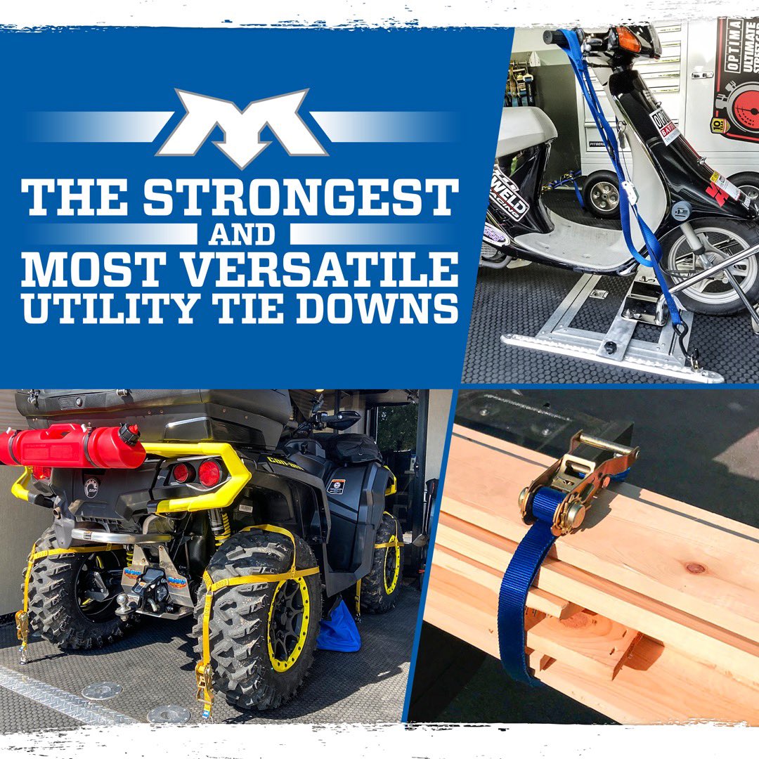 The Mac's product line of 1-inch utility tie downs is the most customizable and versatile in the industry. They're stronger than the competition and provide more options so that you get a tie down perfect for your situation.

Shop Mac's 1" products: bit.ly/3KW4B4t