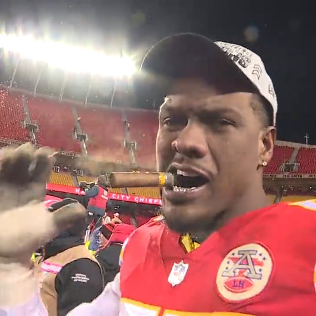 10.5 sacks in 12 playoff games for KC

Helped us to 2 SB wins

Chiefs legend Frank Clark