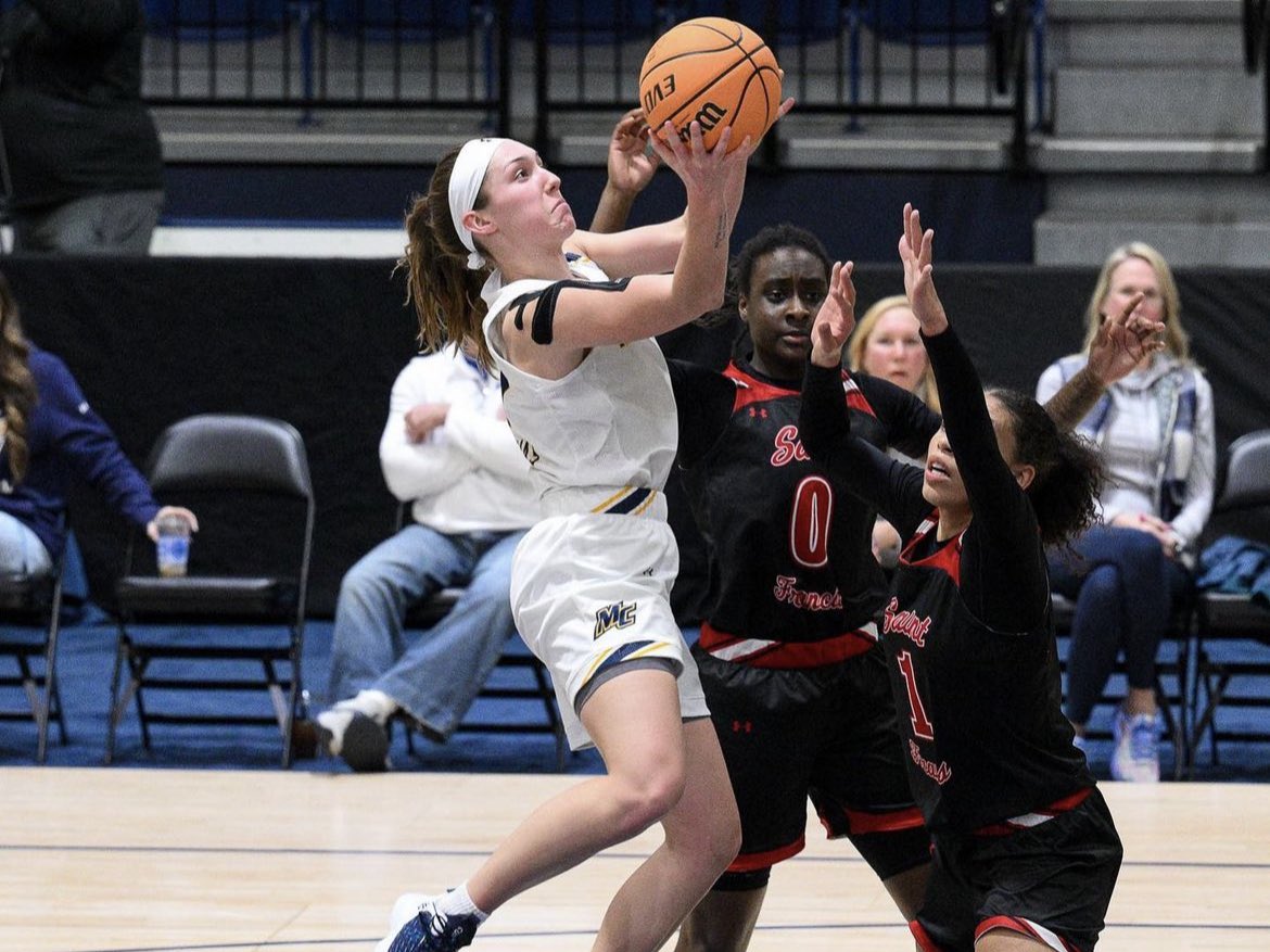 MerrimackWBB's tweet image. Merrimack 66 | Saint Francis 60

NEC PLAYOFFS 🤝 ONE DOWN. 

We are back in action Thursday at Sacred Heart University. Tune in at 7:00pm📺

#GoMack | #NECWBB