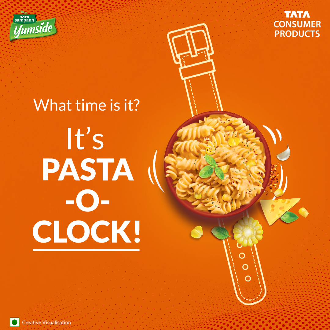 TataConsumer's tweet photo. Nothing like a warm pasta bowl to satisfy your cravings, be it morning or night!
#TataConsumerProducts #ForBetter #TataSampannYumside #Yumside #YumMealsWithHomestyleGoodness #ReadyToEat #ReadyToCook #Pasta #PastaRecipe #PastaLover https://t.co/joD97POL3S