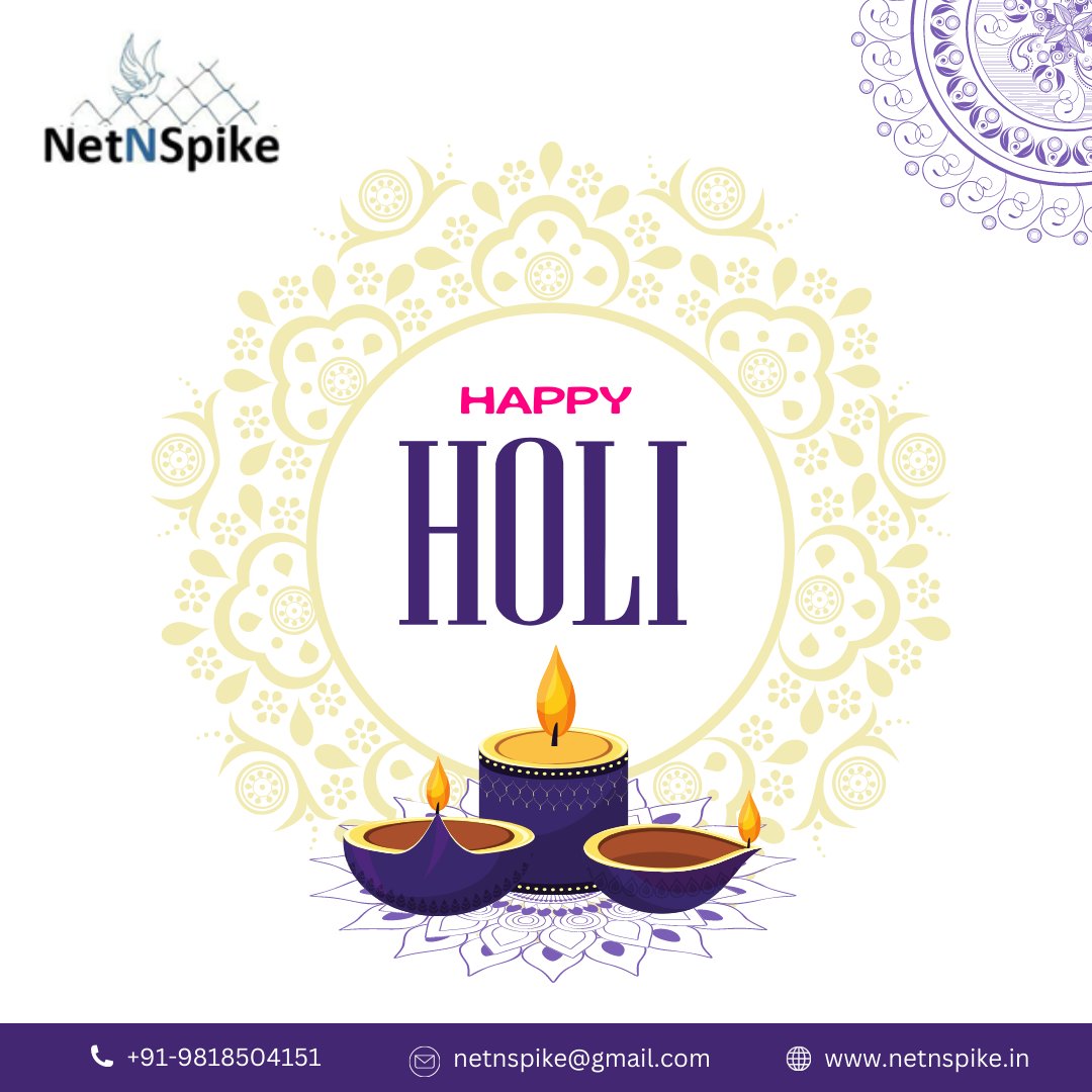 netnspike's tweet photo. Best wishes to you and your family for a Holi filled with sweet moments and memories to cherish for a long. Happy Holi to you.
: Call now
: (+91) 9818504151
: netnspike@gmail.com
: https://t.co/ldyiBwepYO
#holi #happyholi #holifestival #festivalofcolours #holiparty #netnspike https://t.co/G4vFRjsAJJ
