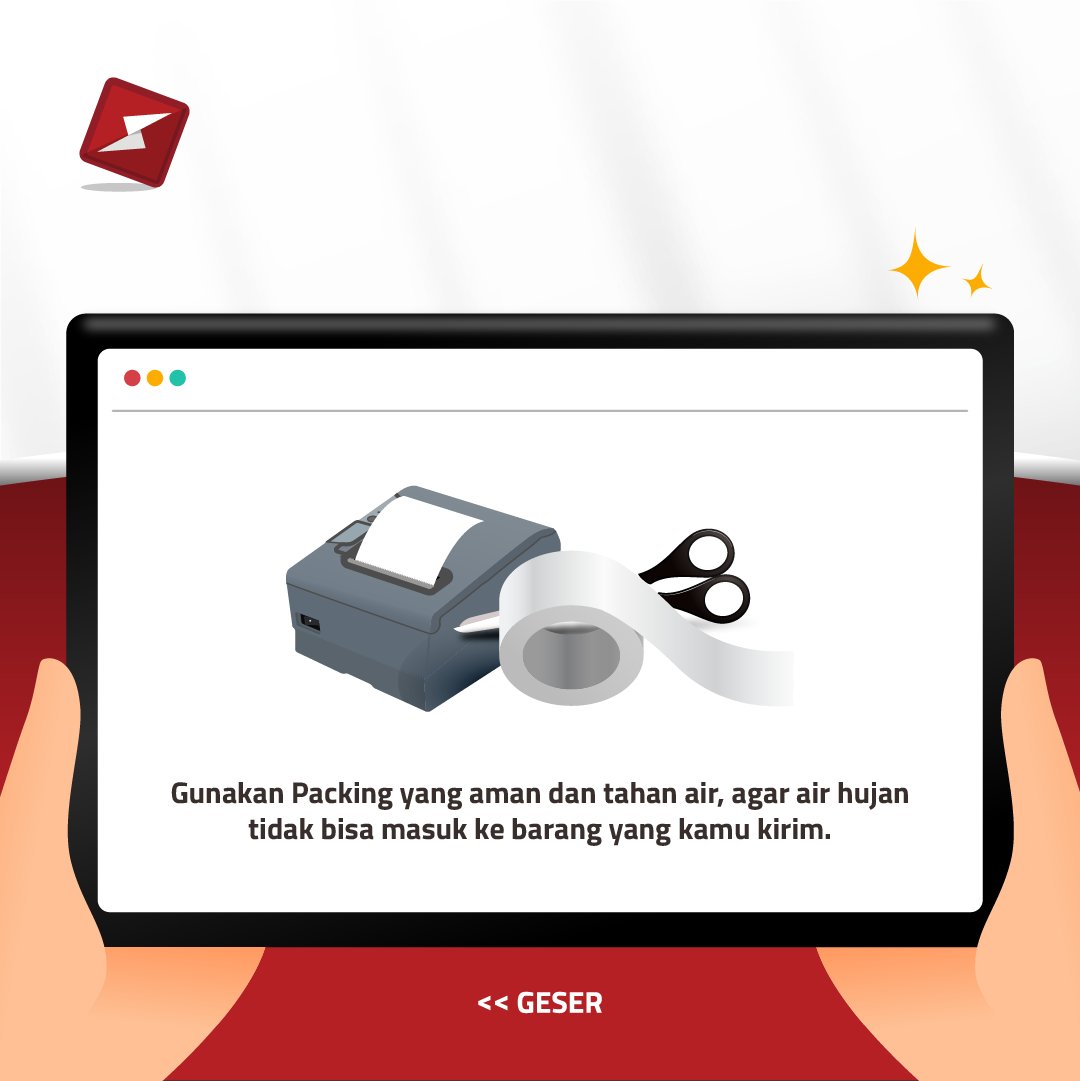 sicepat_ekspres's tweet image. Bingung kirim barang di tengah musim hujan seperti saat ini ?
jangan khawatir, berikut mimin punya tips aman kirim barang di musim hujan. 🌧️

Yuk di simak agar paketmu tiba dengan aman di musim hujan ini, semoga bermanfaat 😉
#SiCepatEkepres #TipsAmanKirimBarang #MenujuDuniaBaru