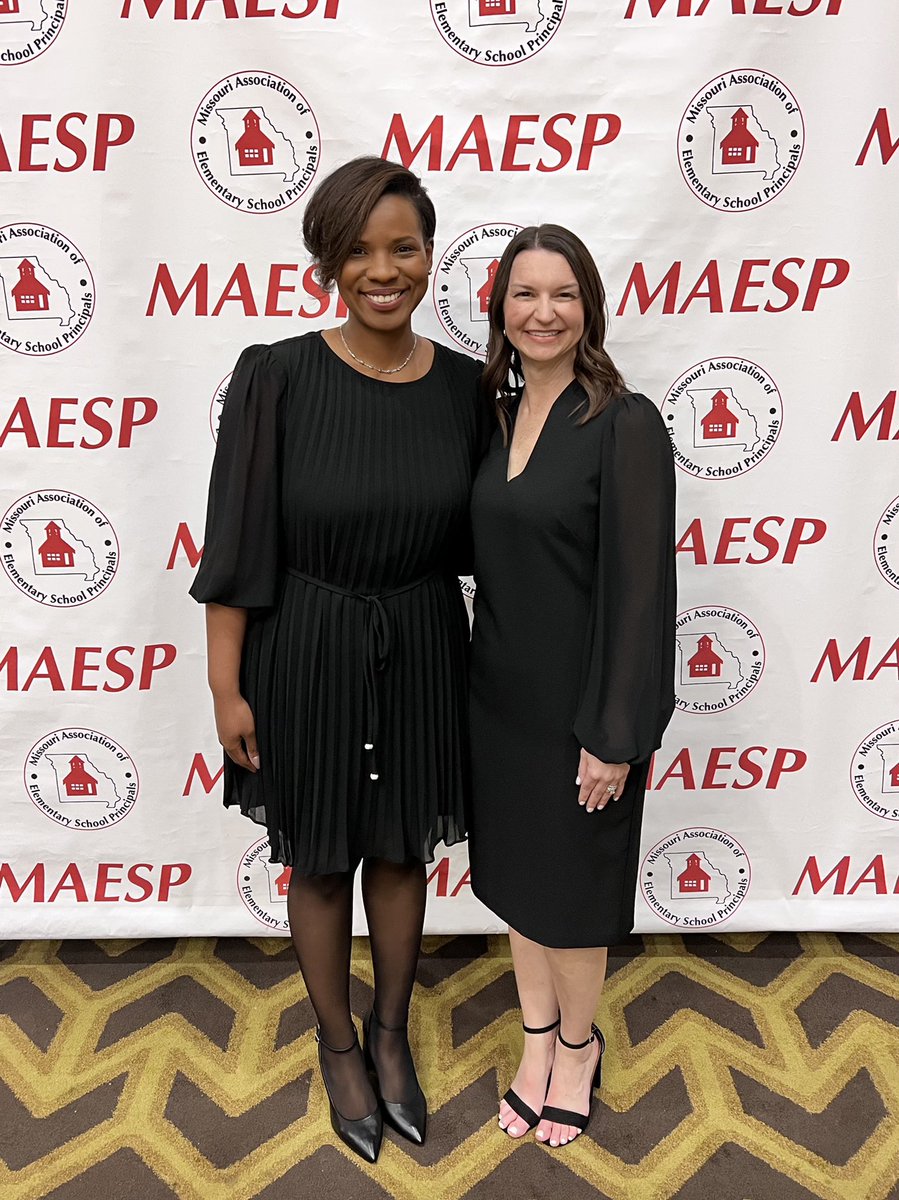 So much fun celebrating this weekend with Jenny! She’s our Clay-Platte Exemplary New Principal this year and a dear colleague I greatly admire. Keep shining, Jenny✨ #TheNeedToLead #MAESP