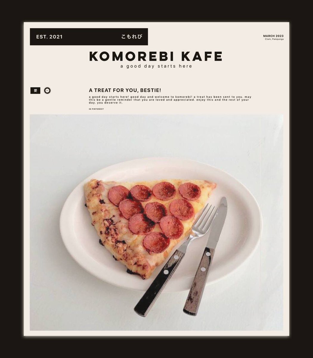 komoraqi's tweet photo. ͏͏͏͏͏͏
͏͏͏͏͏͏
小莫   ៹   KOMO! ᵕ̈
audréana sent a delivery
for you  ⸒  @skrrtrors.
⤿  hi kuya, eat well !

͏͏͏͏͏͏ ͏͏͏͏͏͏
͏͏͏͏͏͏ https://t.co/alGUxg8GtJ