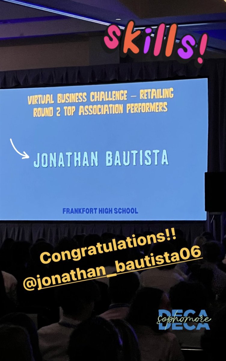 Frankfort DECA tweet media