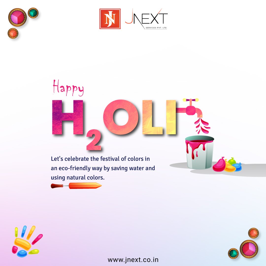 jnextservices's tweet photo. Letβs put a new spin on Holi this year! π
We all know how special the festival of colors is, but this time around letβs do it differently. π€©
#jnextservices Pvt. Ltd. is calling all our friends to join us in π celebrating a dry #Holi and help save water!
#jnext #holifestival https://t.co/iXfvFB8qUN