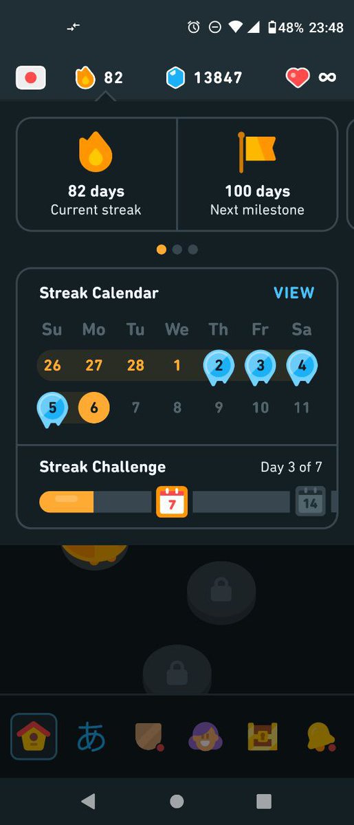 dfoxpro's tweet photo. @duolingo look, all weekend is gone :( any help please? https://t.co/HcZxpjQ9OT