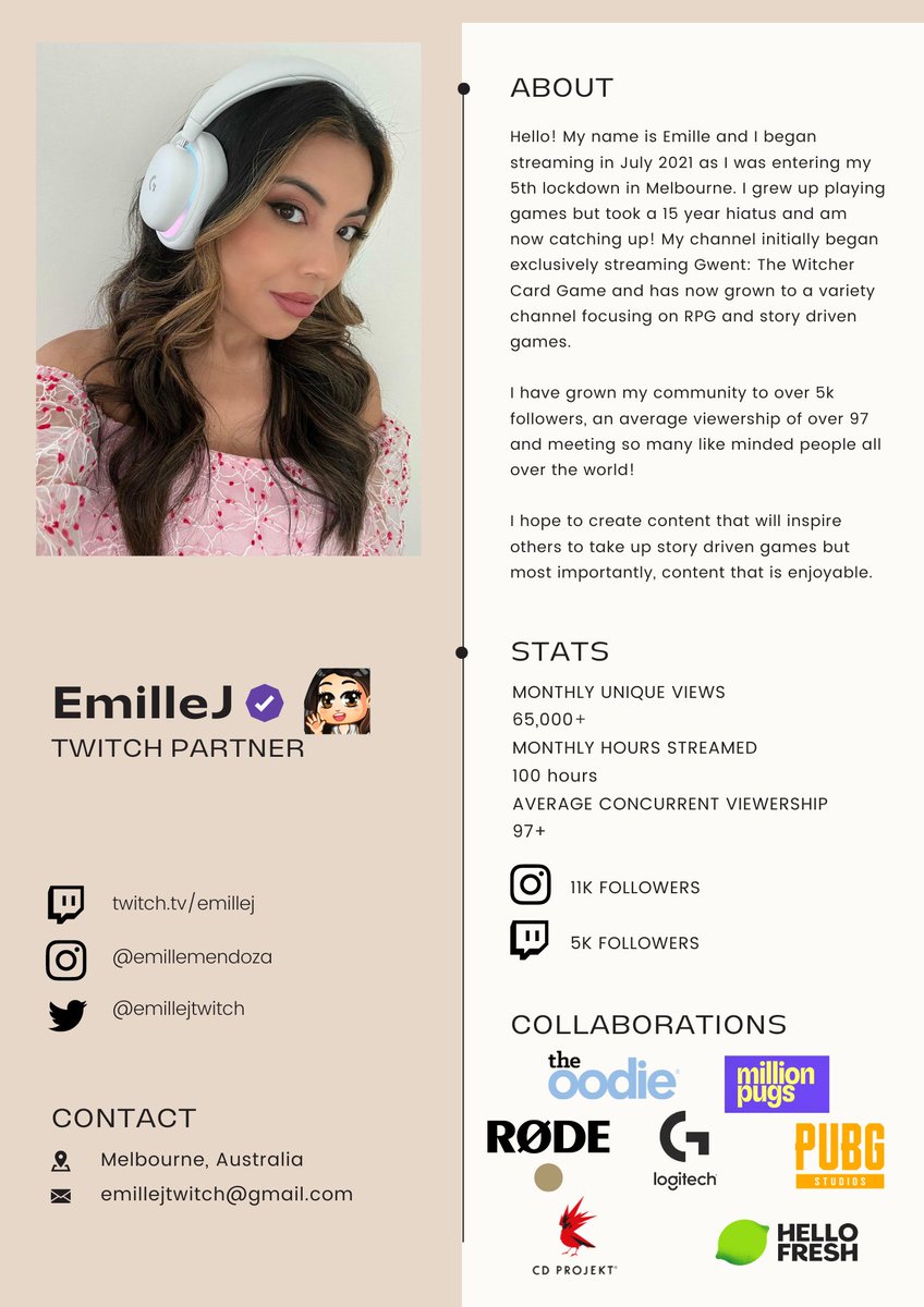 Hey Twitter 👋

Looking for opportunities within gaming and entertainment. Available for:
✨ Product &amp; game campaigns
✨ Hosting and moderating
✨ Events
✨ Open to discuss anything else

Have something coming up or simply want to chat?
Feel free to connect with me! 💌