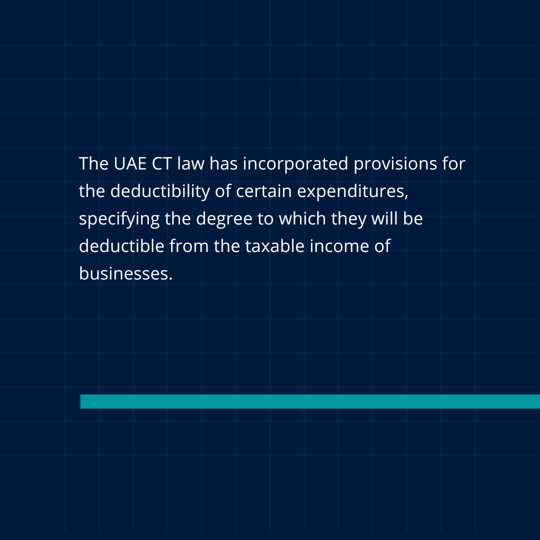 CalxAdvisors's tweet photo. Under the UAE's Corporate Tax law check which expenses are deductible and which are exempted. For any further information leave a comment below.
#corporatetax #CTlaw #fta #uae https://t.co/NzNumui0xZ