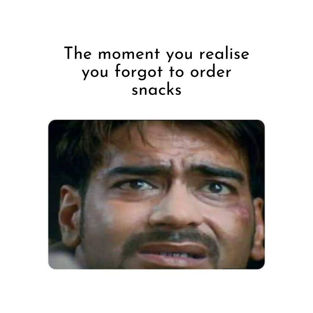 nutroyumm's tweet photo. Dukh Dard Peeda
#AjayDevgn #snacks #snacking #NutroYumm #tuesdayvibe #Memes #memesdaily https://t.co/CZAcX7BbcQ