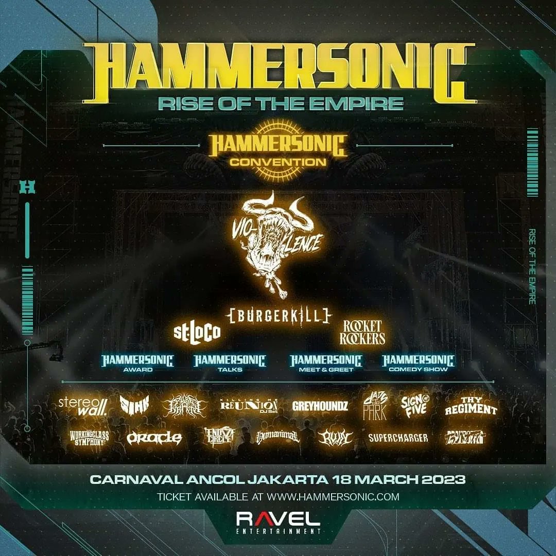 THY REGIMENT (@thyregiment) on Twitter photo 18th MARCH 2023
Representing K.L.H.C at JKT for biggest Metal Festival in Southeast Asia <a href="/hammersonicfest/">HAMMERSONIC FESTIVAL</a> 18th MARCH 2023
Representing K.L.H.C at JKT for biggest Metal Festival in Southeast Asia <a href="/hammersonicfest/">HAMMERSONIC FESTIVAL</a>