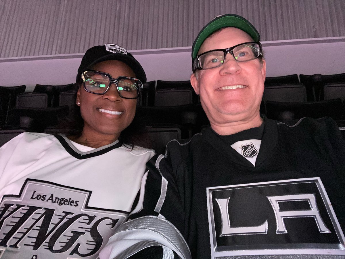 Kopi is at home in Iowa rooting for his favorite player. But, we made the trip! #GoKingsGo #BringHomeTheCup