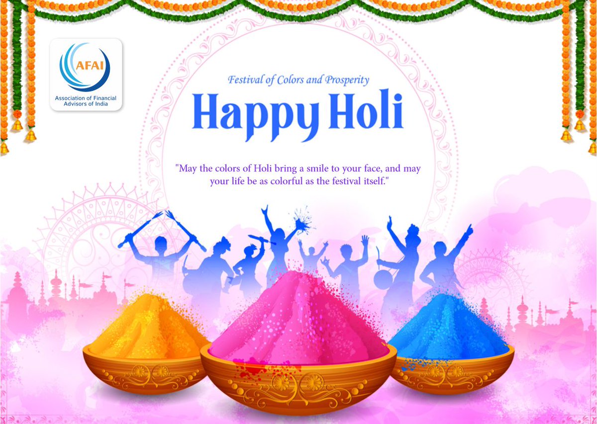 Let's Come Together and Spread Love and Happiness this Holi!

Team AFAI wishing you Happy Holi

#holi #happyholi #AFAI #holifestival #colors #holihai #holifestivalofcolours #festivalofcolours #fun #holicolors #holivibes